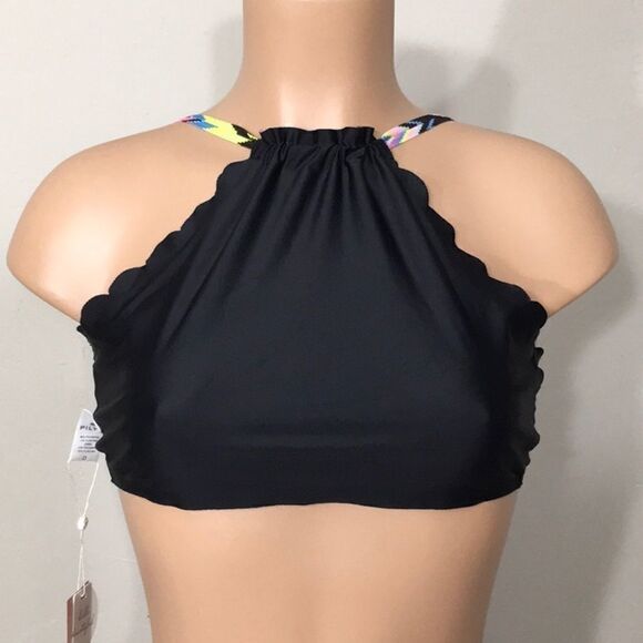 PILYQ Clara reversible Wave halter top. NWT - Picture 3 of 8